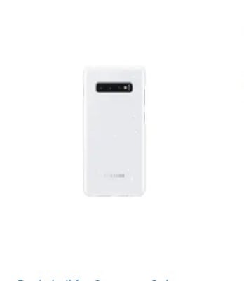 Picture of Backshell for Samsung Galaxy S10 plus Replacement Back Battery Cover For Samsung Galaxy S10 Back Rear Glass Case