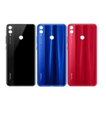 Picture of For Honor 8X Phone Battery Back Cover Backshell Glass Battery Rear Case Phone Battery Back Cover