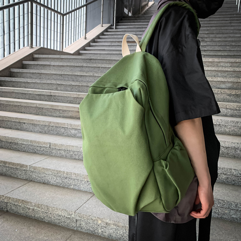 Picture of Vintage Style Backpack Simple Large Capacity Backpack
