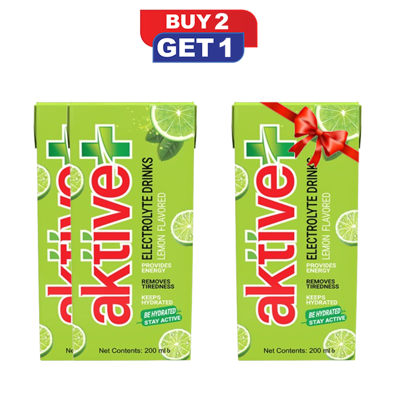 Picture of Aktive+ Electrolyte Lemon Drink 200ml