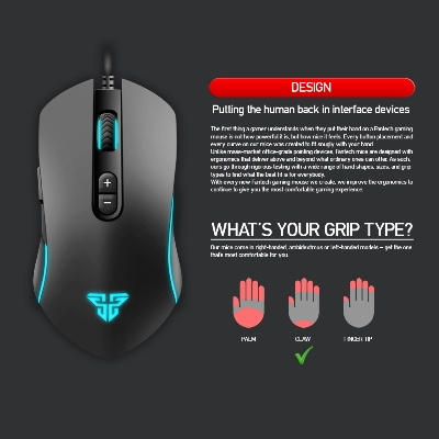 Picture of FANTECH X9 THOR Professional Wired Gaming Mouse Adjustable 4800 DPI Optical Cable Mouse For FPS LOL Mouse Gamer USB Mouse Mice