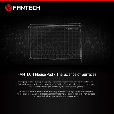 Picture of FANTECH SVEN MP35 Control Type Surfaces Enhanced With Anti-Slip Base and Smooth Surface Gaming Mouse Pad