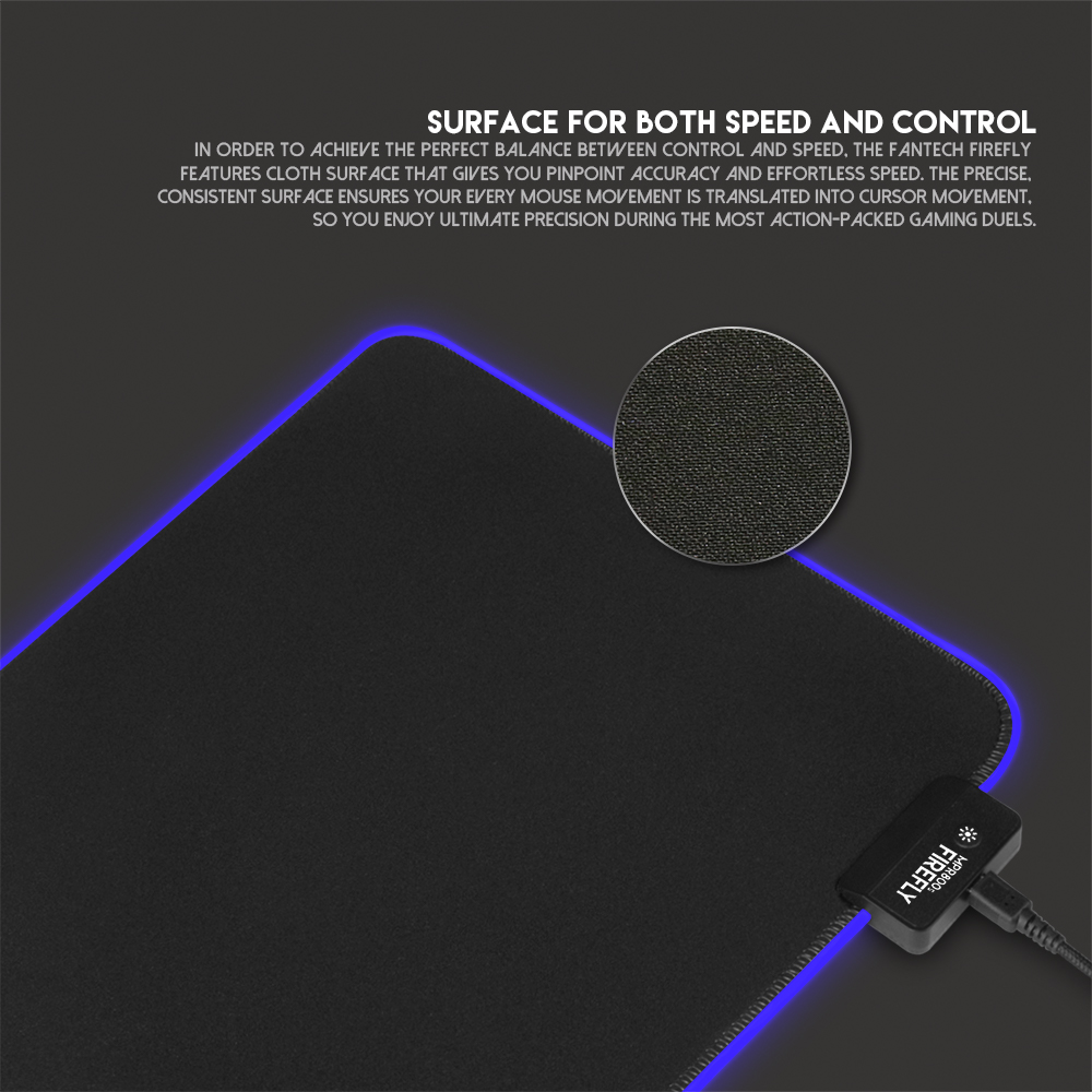 Picture of FANTECH MPR800s RGB LIGHTIN GAMING MOUSE PAD