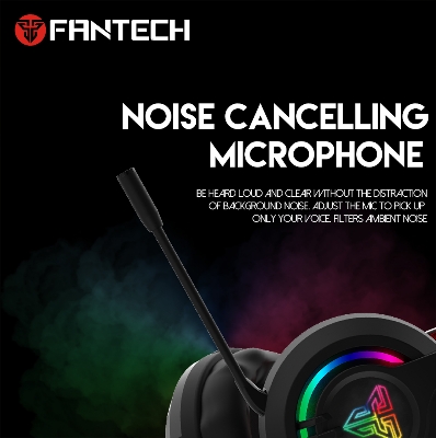 Picture of FANTECH HG20 CHIEF II 3.5MM Plug RGB Gaming Headset Wide Sound Field Volume Adjustment Earphones With Microphone For PS4 PC Player Gamer Headphone