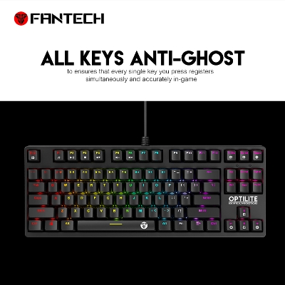 Picture of FANTECH MK872 RGB OPTILITE GAMING KEYBOARD