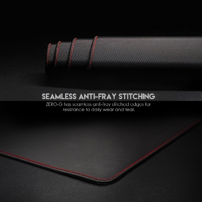 Picture of FANTECH ZERO-G MPC450 Mousepad Linkage   CORDURA Control and   Speed Gaming Mouse pad 450 x 400 x 3mm For FPS Moba PC Gamer