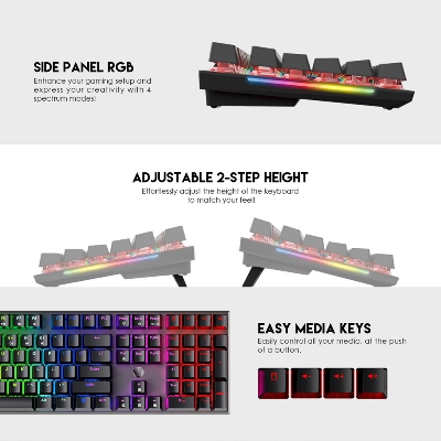Picture of FANTECH MK855 MAXFIT108 RGB MECHANICAL KEYBOARD