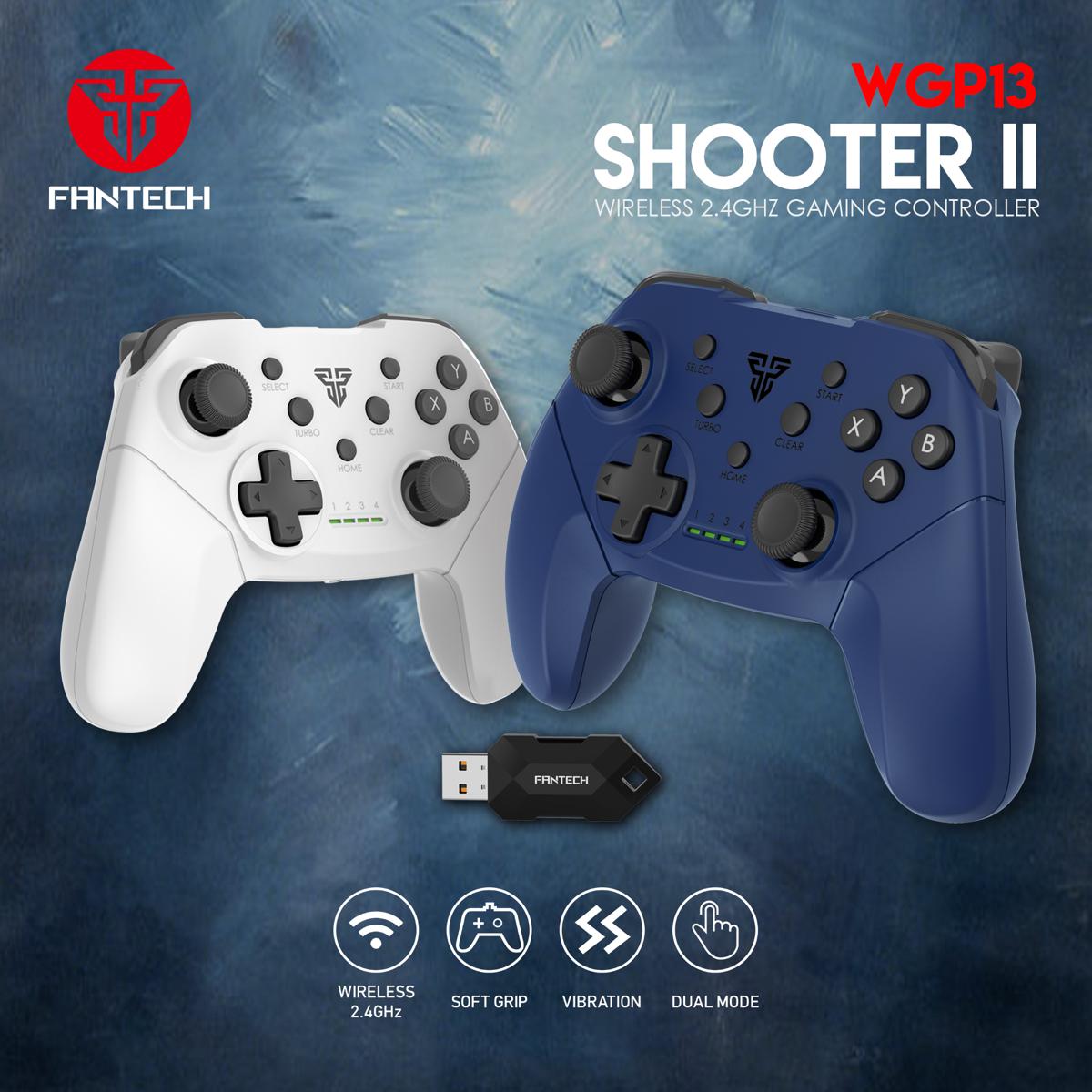 Picture of FANTECH WGP13 2.4G Wireless Gamepad For Windows PC,PS3 Turbo Vibration Control Joystick