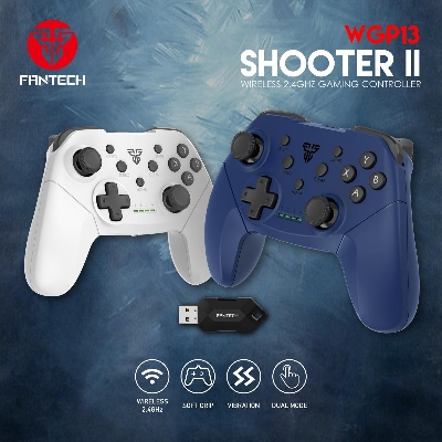 Picture of FANTECH WGP13 2.4G Wireless Gamepad For Windows PC,PS3 Turbo Vibration Control Joystick