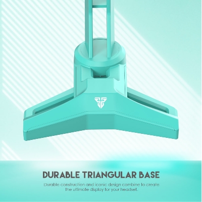 Picture of FANTECH AC3004 Gaming Headphone Stand Headset Rack Earphone Display Shelf Universal Multifunctional Headphone Bracket Mint Edition