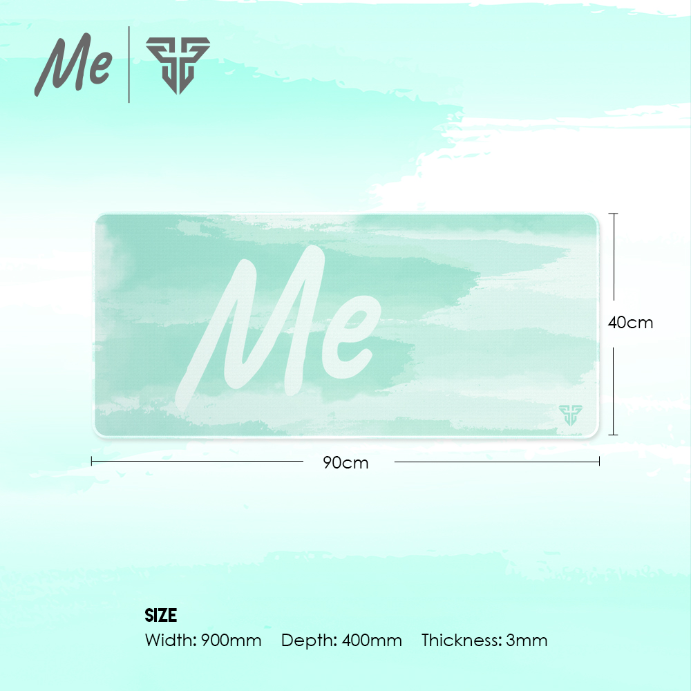 Picture of FANTECH MP904 Large Gaming Mouse Pad 900x400mm Natural Rubber Anti-Slip Waterproof Desktop Mat Keyboard Mouse pad