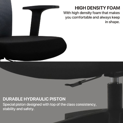 Picture of Fantech Oca258 Breathable Gaming Office Chair Black - Chair