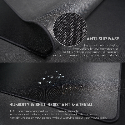 Picture of FANTECH AGILE MP353 Gaming Mousepad Waterproof Speed Silk Surface For Gamers 350x300x4mm