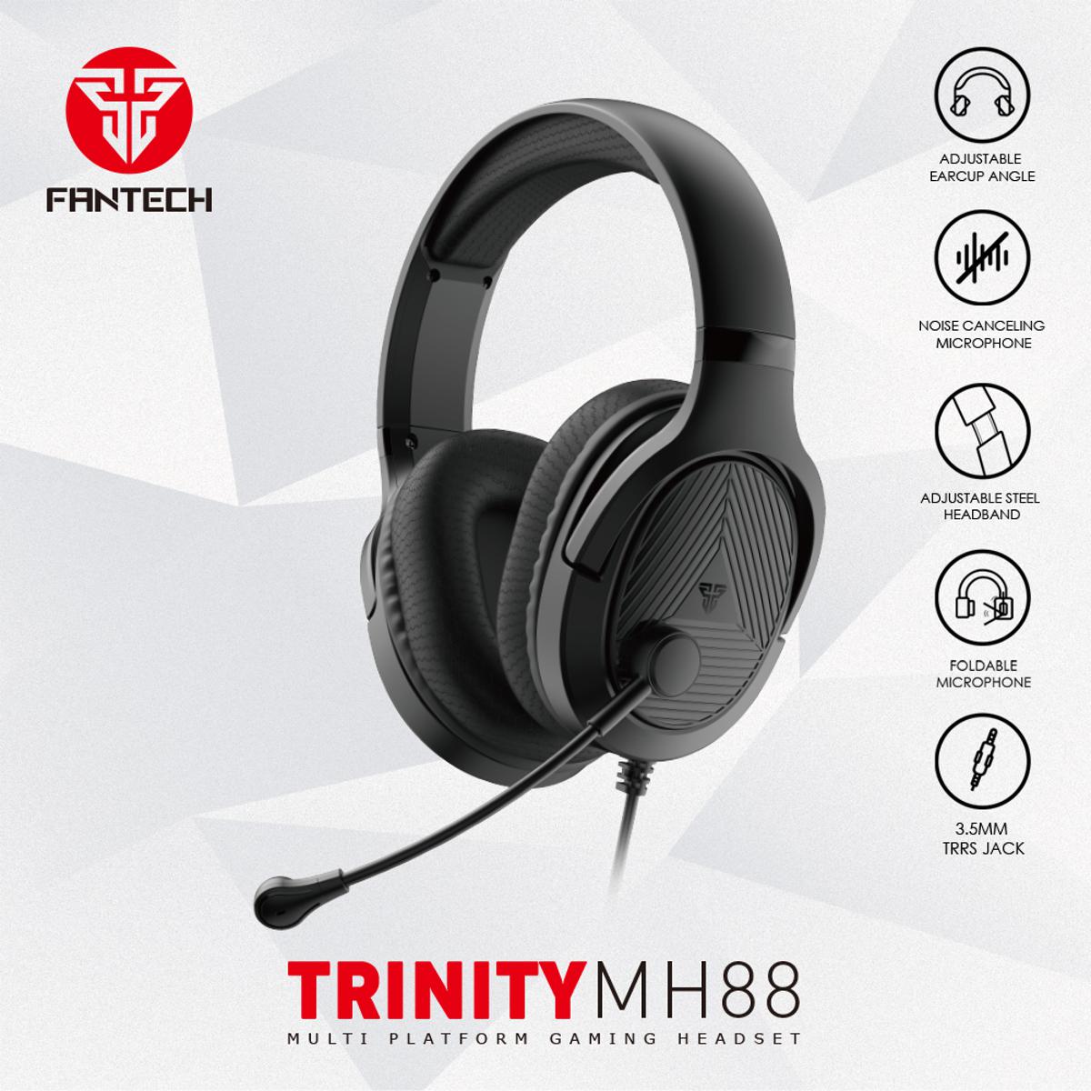 Picture of FANTECH MH88 TRINITY Multi-platform Gaming Headset Noise Canceling For PC Laptop Xbox Playstation Switch Mobile.