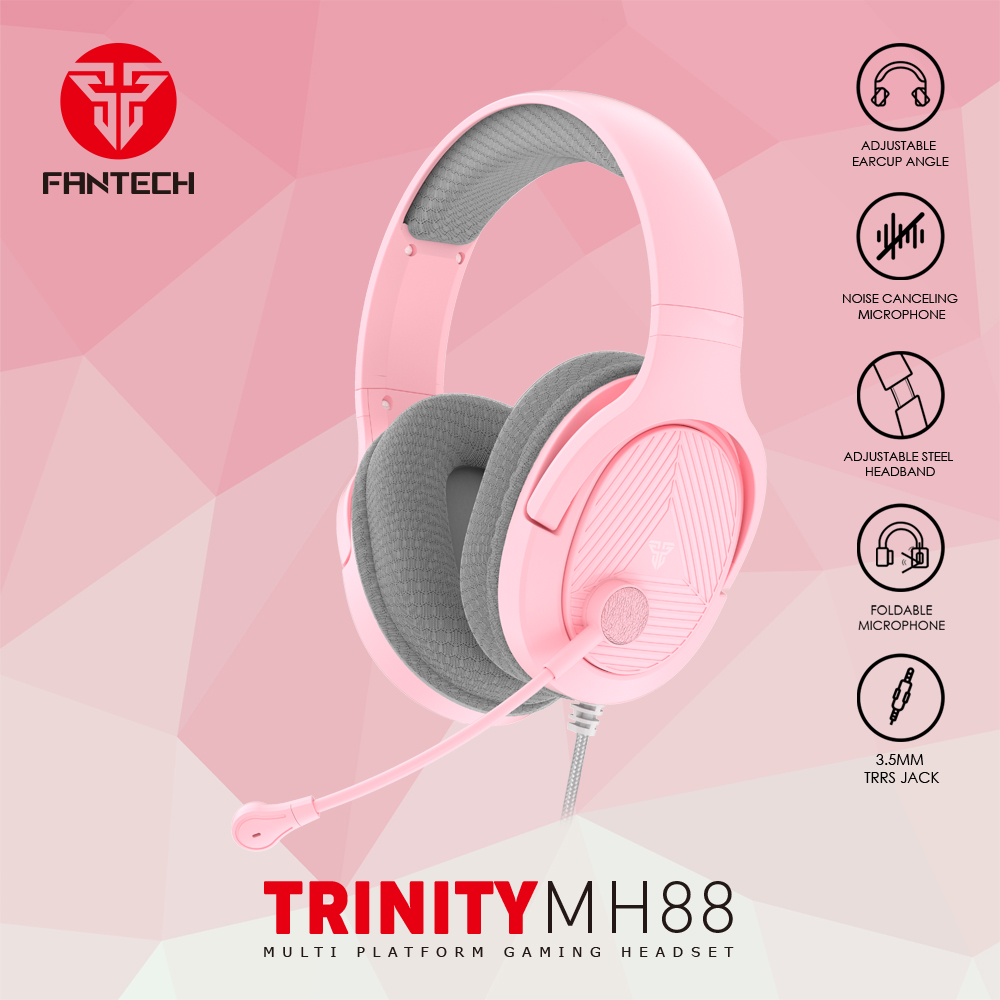 Picture of FANTECH MH88 TRINITY Multi-platform Gaming Headset Noise Canceling For PC Laptop Xbox Playstation Switch Mobile.