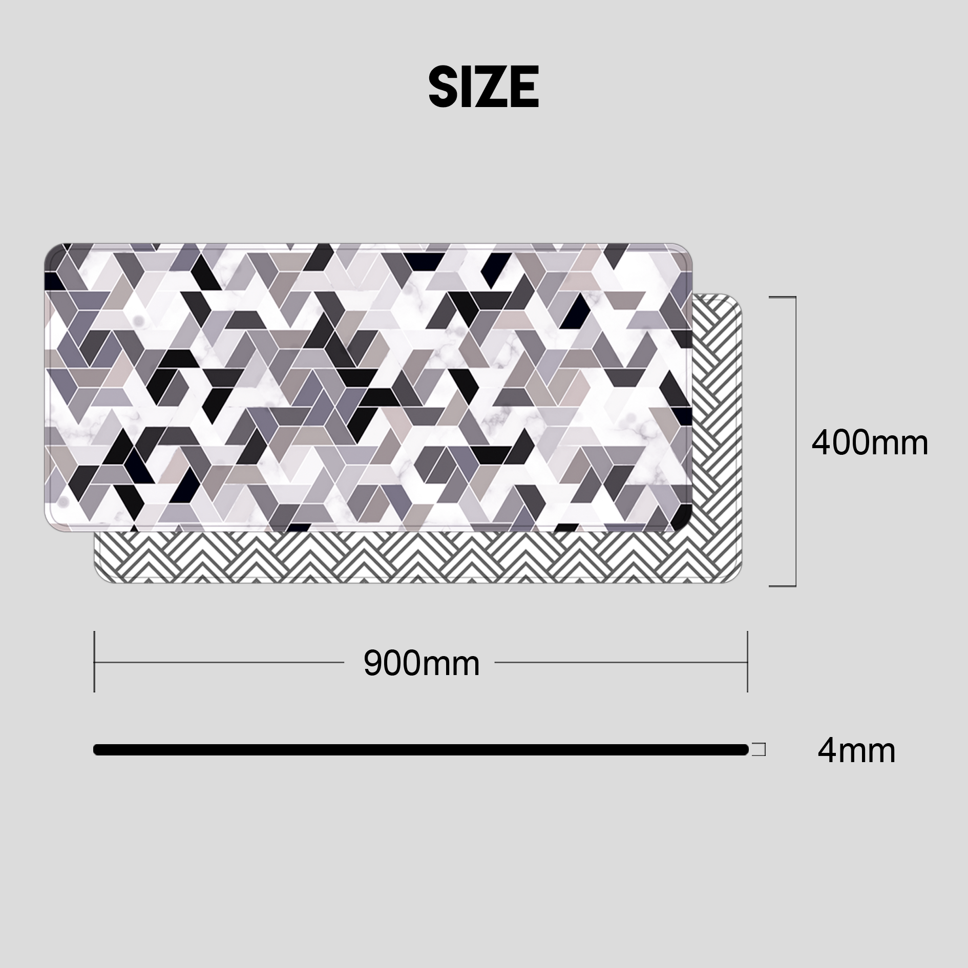 Picture of FANTECH MP905 GE01 ATO GEO SERIES DESK MAT GAMING MOUSEPAD.