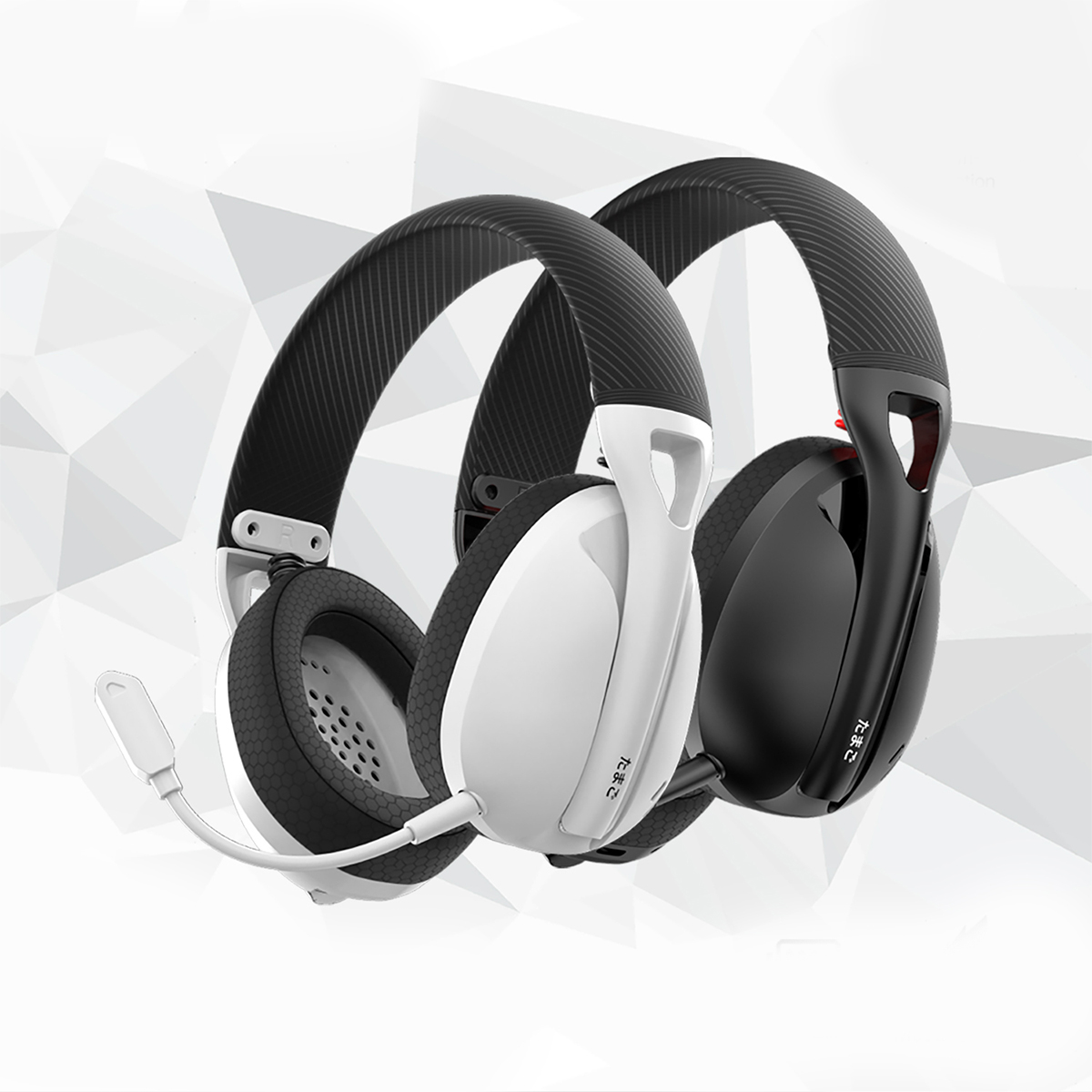 Picture of FANTECH WHG01 Tamago Gaming Headphones 2.4Ghz BT5.2 and 7.1 Surround Headset with Microphone Call Noise Reduction for PS5 Gamer