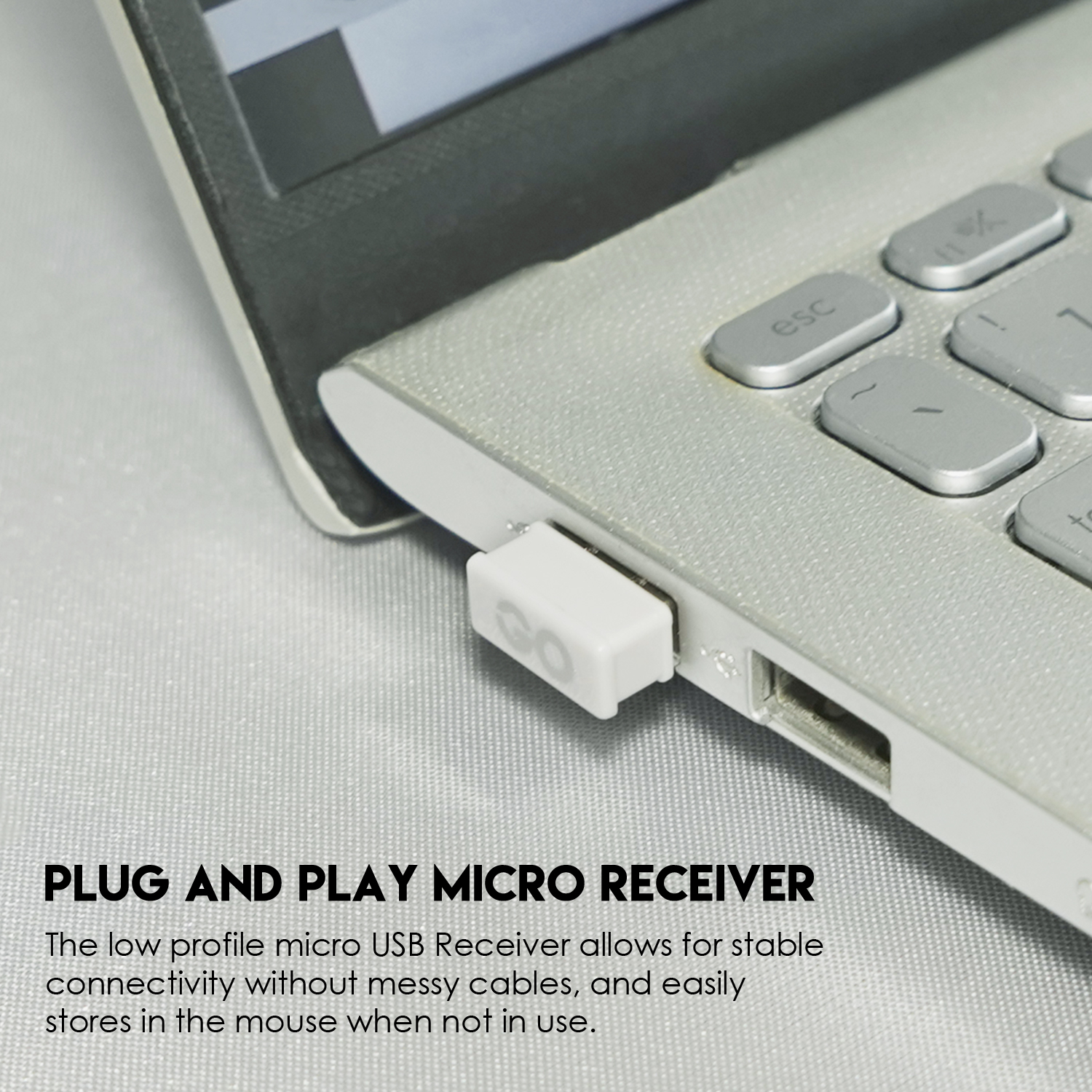 Picture of FANTECH W191 GO WIRELESS MOUSE SILENT SWITCH OFFICE MOUSE.