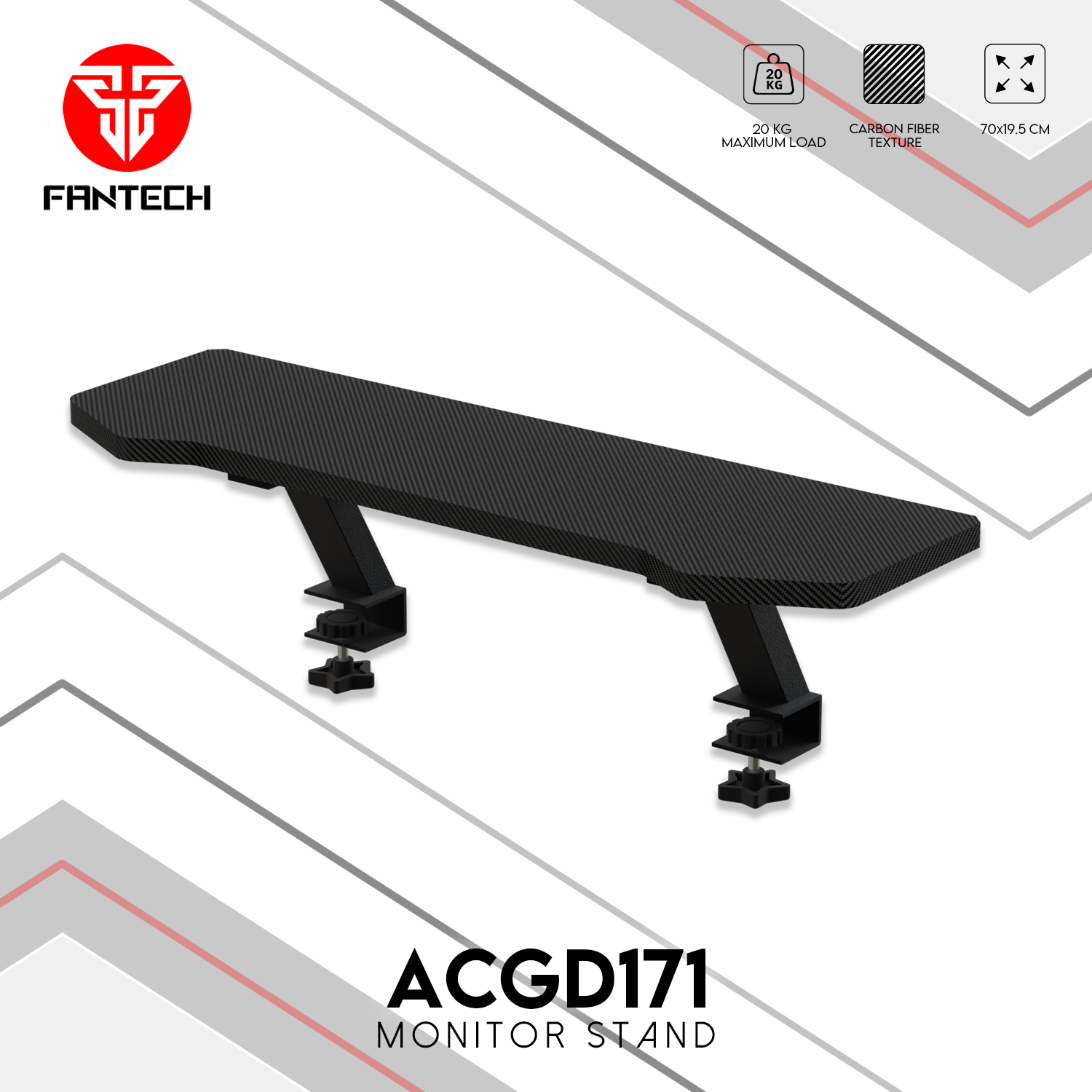 Picture of Fantech ACGD171 Monitor Stand Premium Material and Maximize Desk Space