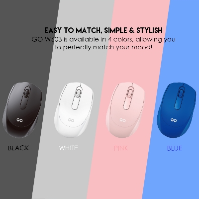 Picture of FANTECH W603 GO SERIES 1600dpi Wireless 2.4GHz Optical Sensor Mouse For PC Laptop