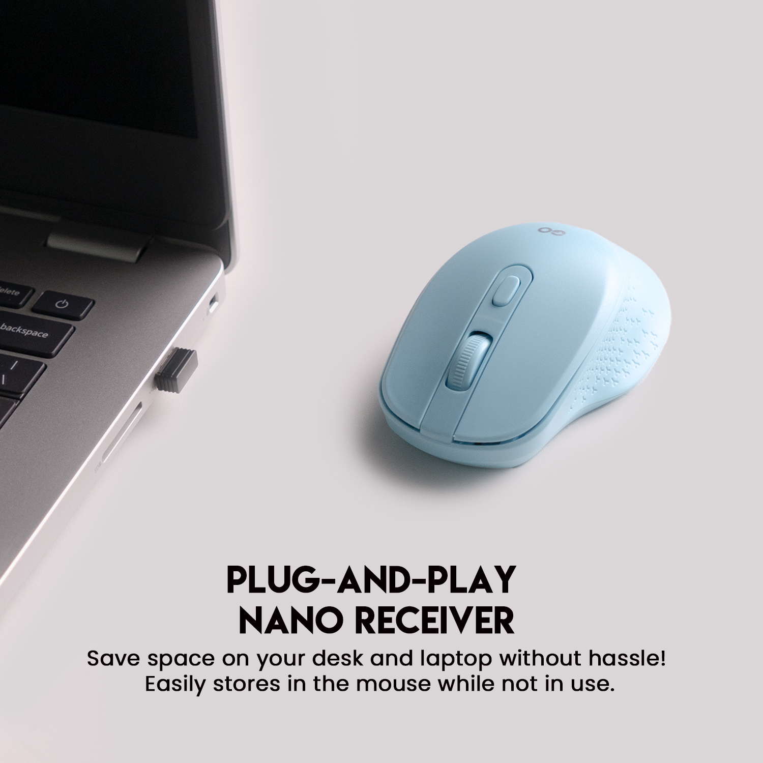 Picture of FANTECH GO W606 Wireless Mouse With 2.4GHz Wireless Connection  Ergonomic Design For Gaming Gammer Office Home