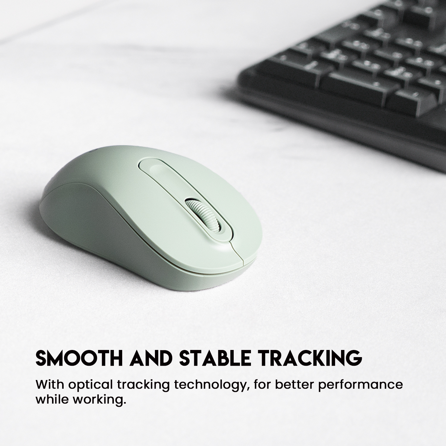 Picture of FANTECH GO W608 Wireless Mouse With 2.4GHz Wireless Connection Symmetrical Grip Adjustable DPI 1600 For Gaming Gammer Office Home AA Battery Included