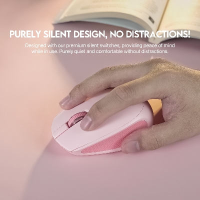 Picture of FANTECH GO W193 DUAL MODE WIRELESS BLUETOOTH Mouse With 2.4 GHz Wireless Connection Adjustable DPI 1600 Ergonomic Design For Gaming Gammer Office Home AA Battery Included