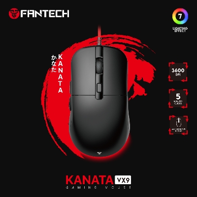 Picture of FANTECH VX9 Kanata Wired Gaming Mouse With Lighting Effects
