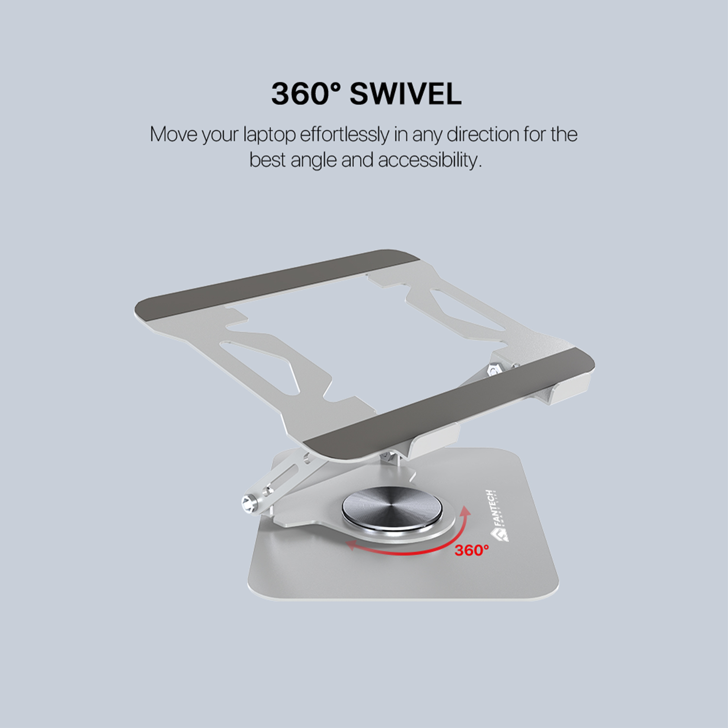 Picture of FANTECH NS10 Laptop Stand Black And Silver