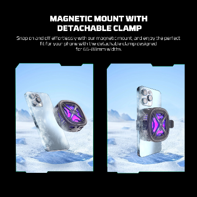 Picture of FANTECH PCM10 Gletser Max Phone Cooler With LCD Status Display