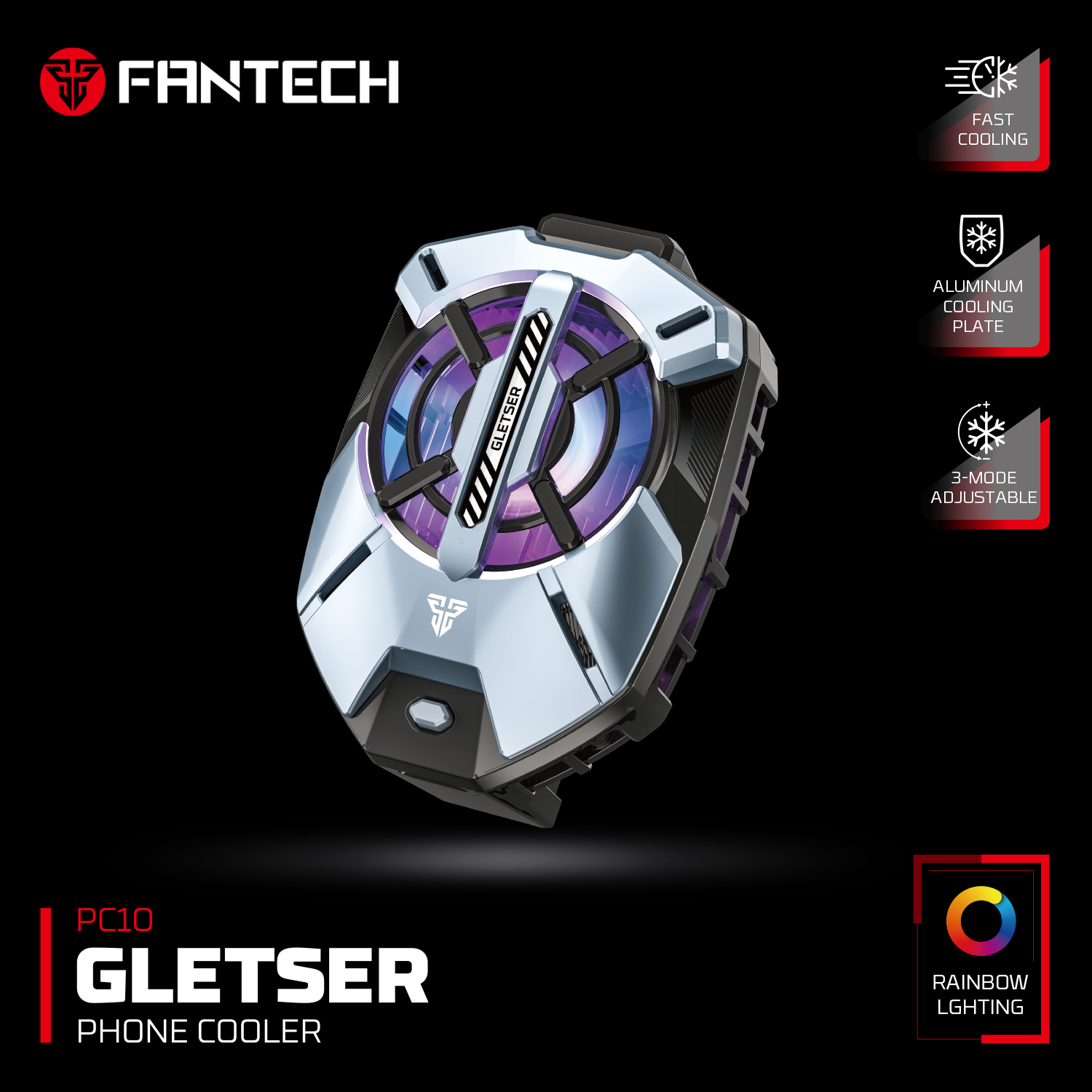 Picture of FANTECH PC10 GLESTER PHONE COOLER With RGB