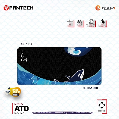 Picture of FANTECH MP905 KUJIRA UMI Mousemat 900x400x4mm Anti-Slip Rubber Computer Desk Mousepad