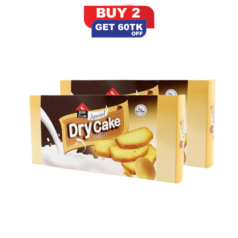 Picture of 2 Pack PRAN Bisk Club dry Cake (300 gm) 