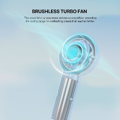Picture of Fantech Portable Cooler PAC1 Mini Fan Handheld Fan Rechargeable & Adjustable Speed 1000RPM
