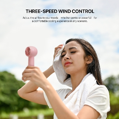 Picture of Fantech Portable Cooler PAC1 Mini Fan Handheld Fan Rechargeable & Adjustable Speed 1000RPM