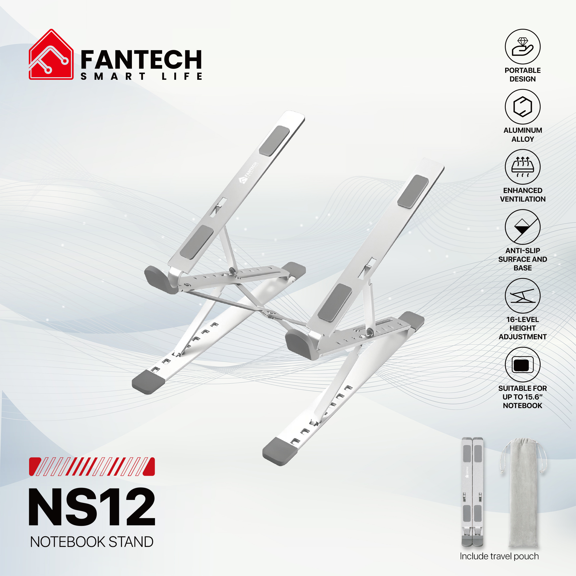 Picture of Fantech NS12 Notebook Laptop Stand