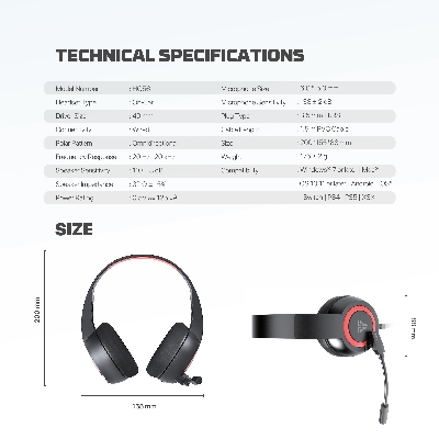 Picture of FANTECH TONE II HQ56 Wired Gaming Headset