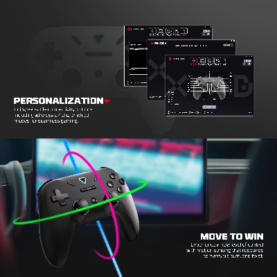 Picture of FANTECH WGP12s REVOLVER III WIRELESS MULTI-PLATFORM GAMEPAD Gaming Controller