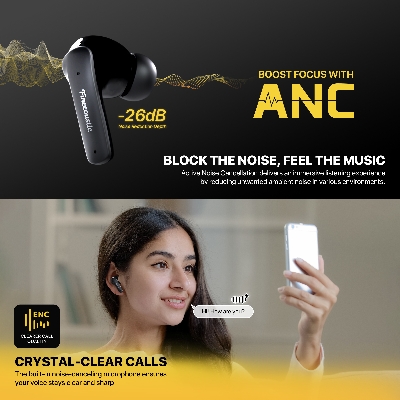 Picture of FANTECH FINECOUSTIC GROOVE ANC FT20 TRUE WIRELESS BLUETOOTH EARBUDS