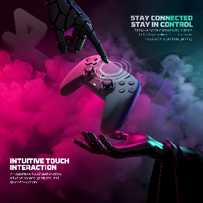 Picture of FANTECH WGP16 NOVA II WIRELESS MULTI-PLATFORM GAMEPAD Gaming Gamers Controller BLACK