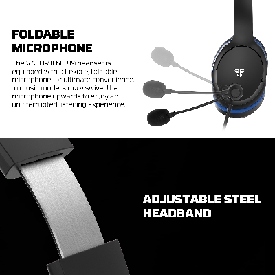 Picture of FANTECH MH89 VALOR II Multi-Platform Gaming Headset BLACK