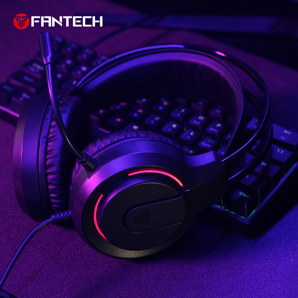 Picture of Fantech HQ53 Flash Wired Black Gaming Headphone