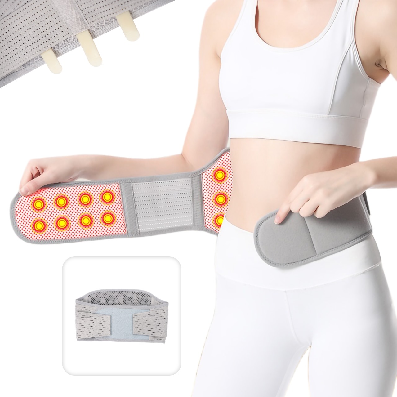StitchGreen Lumbar Support Belt – Your Daily Back Pain Relief Partner! 🇺🇸