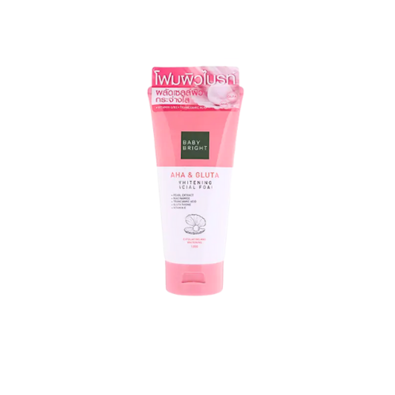 Picture of BABY BRIGHT AHA & GLUTA WHITENING FACIAL FOAM 120GM