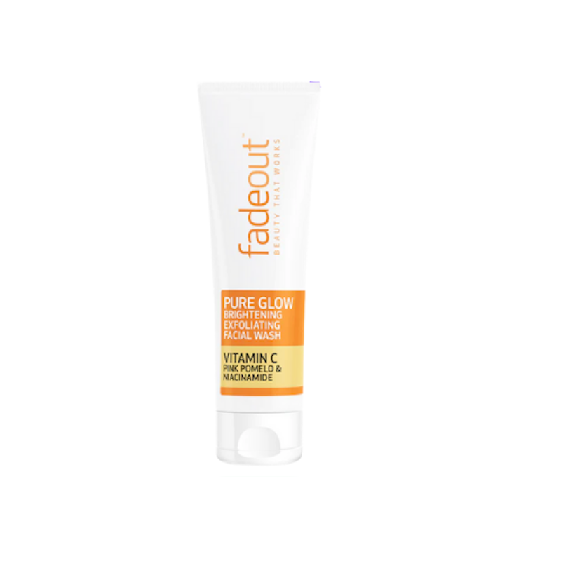 Picture of Fadeout Pure Glow VIitamin C Pink Pomelo & Niacinamide Brightening Exfoliating Facial Wash (uk) - 150ml