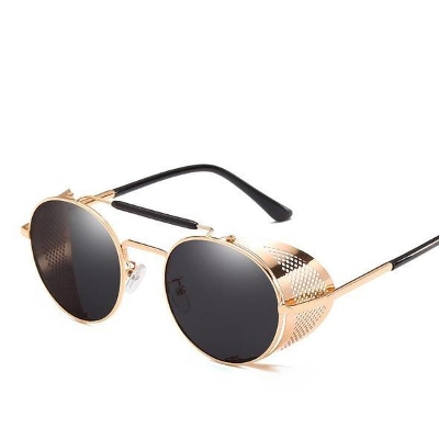 Picture of Retro Metal Steampunk Sunglasses Picture of Retro Metal Steampunk Sunglasses