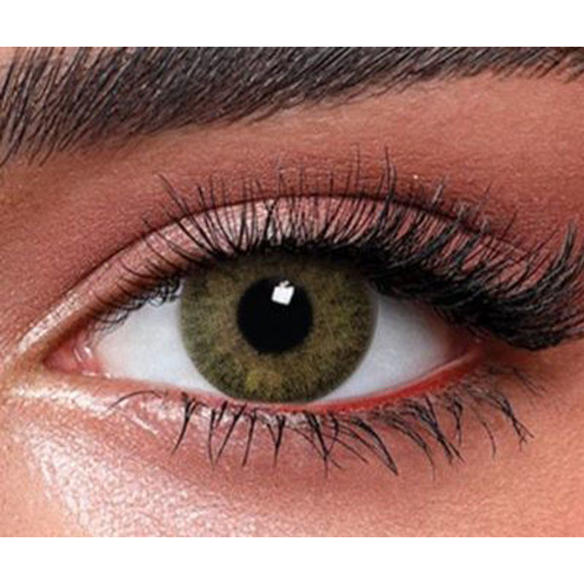 Picture of Bella Contact Lens Natural Green Yellow Picture of Bella Contact Lens Natural Green Yellow