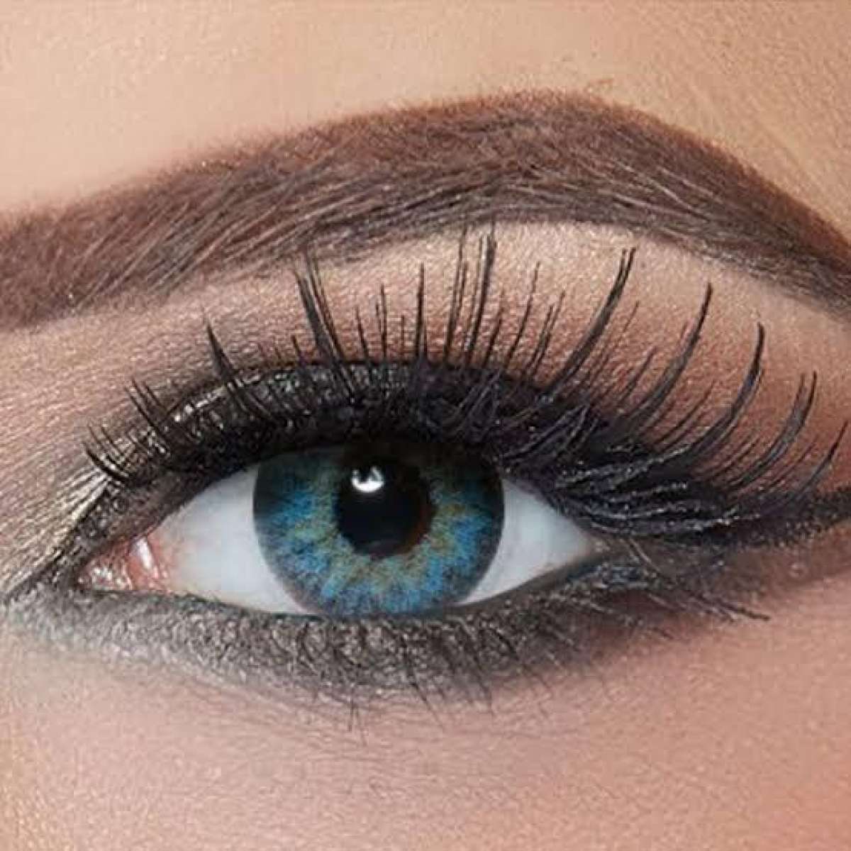 Picture of Bella Contact Lens --Natural Cool Blue Picture of Bella Contact Lens --Natural Cool Blue