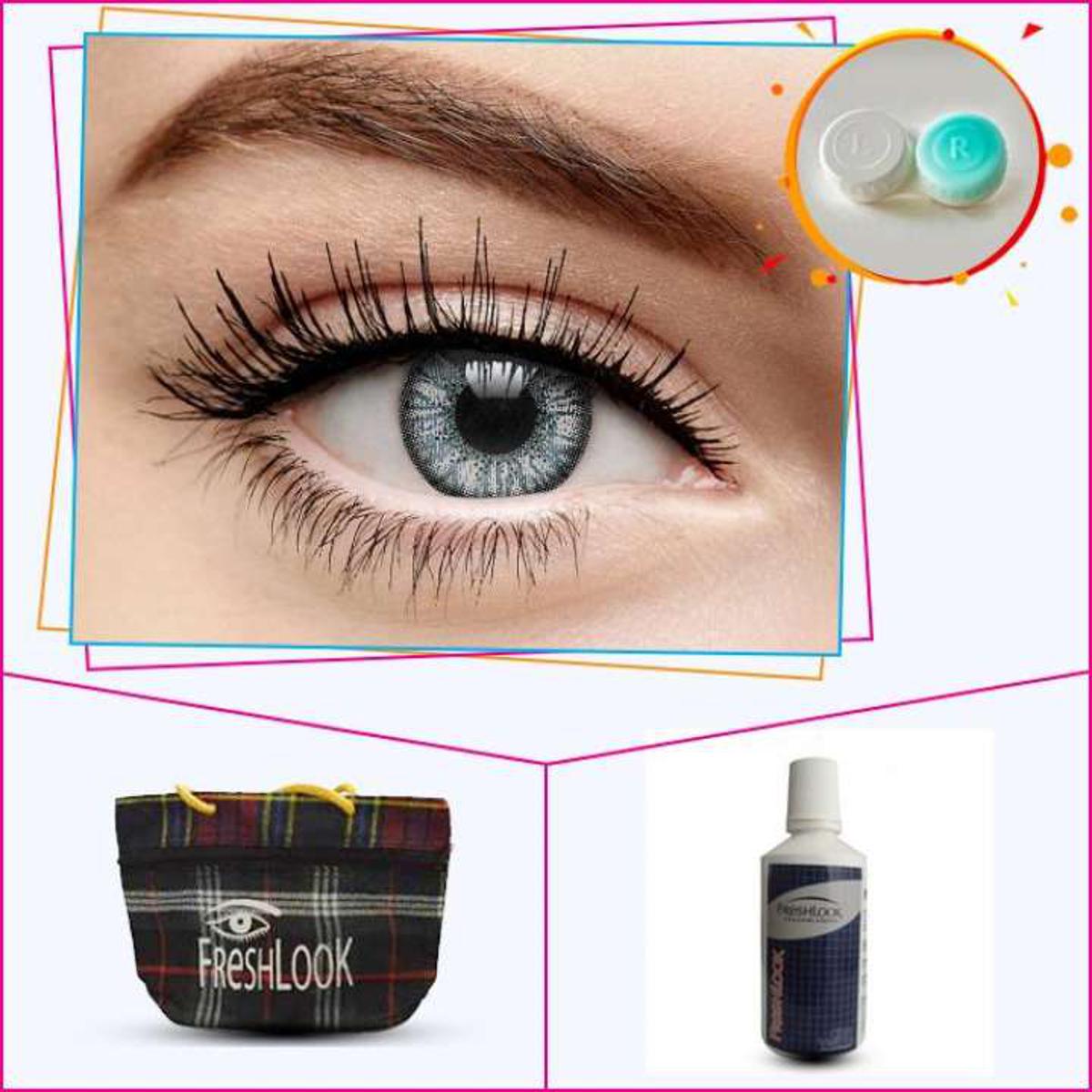Picture of Fresh Look sterling grey color Contact lenses(Full set) Picture of Fresh Look sterling grey color Contact lenses(Full set)