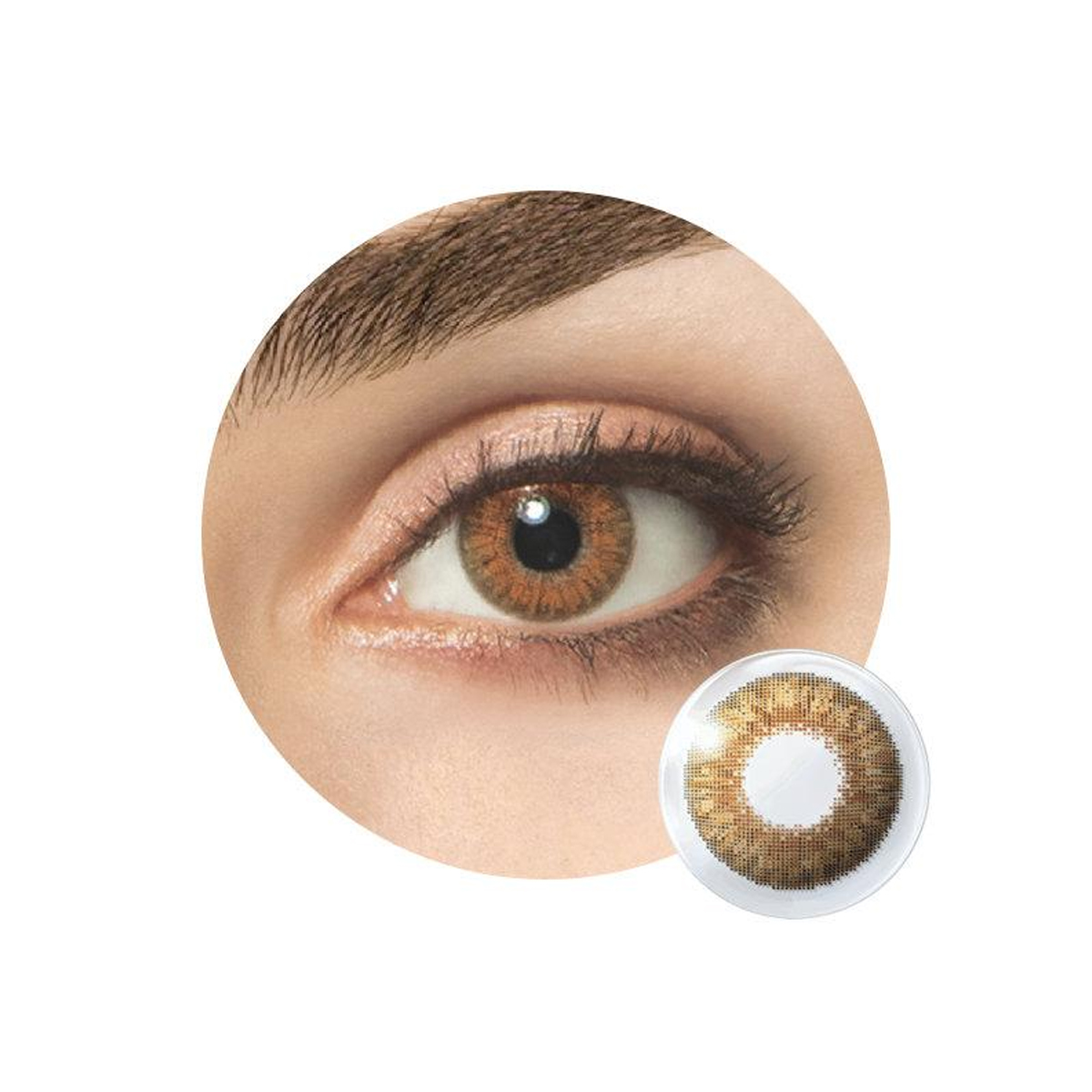 Picture of Fresh look Honey contact lens Picture of Fresh look Honey contact lens